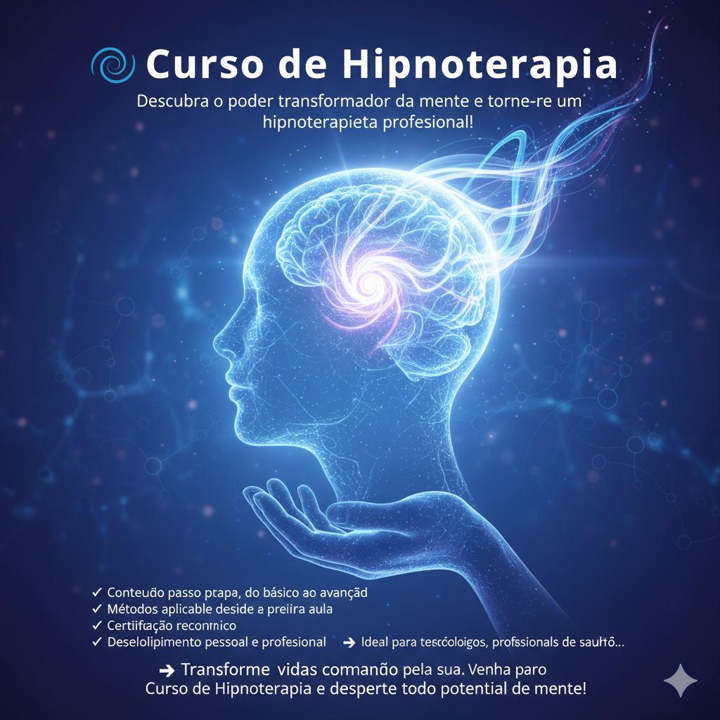 Curos de Hipnoteria pelo Telegram